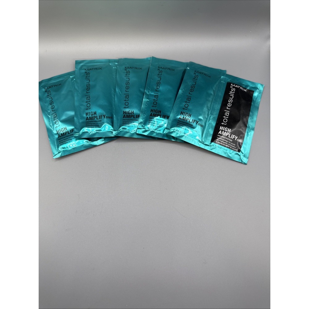 MATRIX TOTAL RESULTS AMPLIFY VOLUME SHAMPOO CONDITIONER .34OZ SAMPLE /PACK OF 5